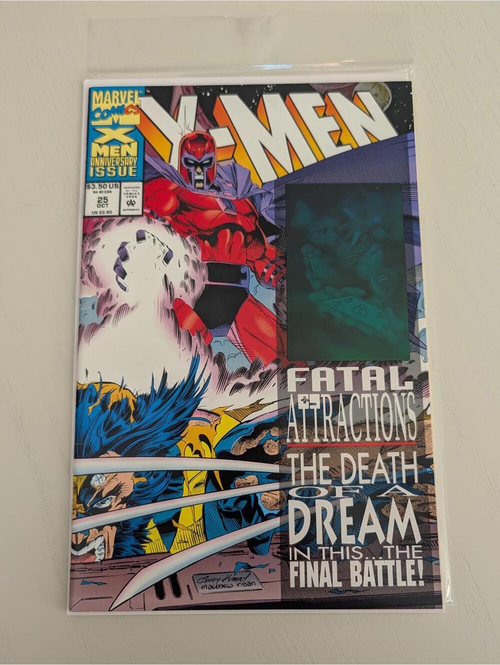 X-Men Comic Book - Fatal Attractions: The Death of a Dream - Final Battle #25